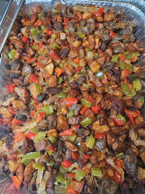 Gizdodo (Peppered Gizzard and Plantain)